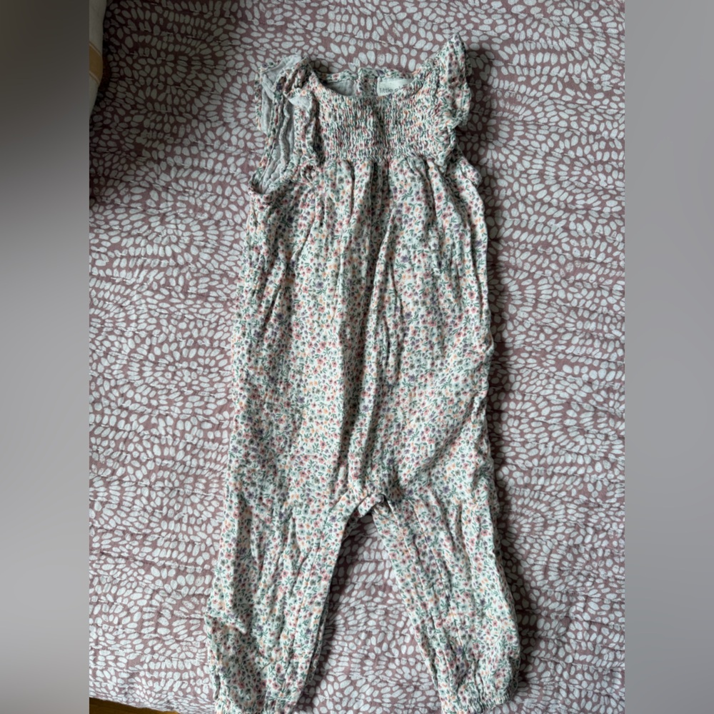 Little Planet Floral Jumpsuit